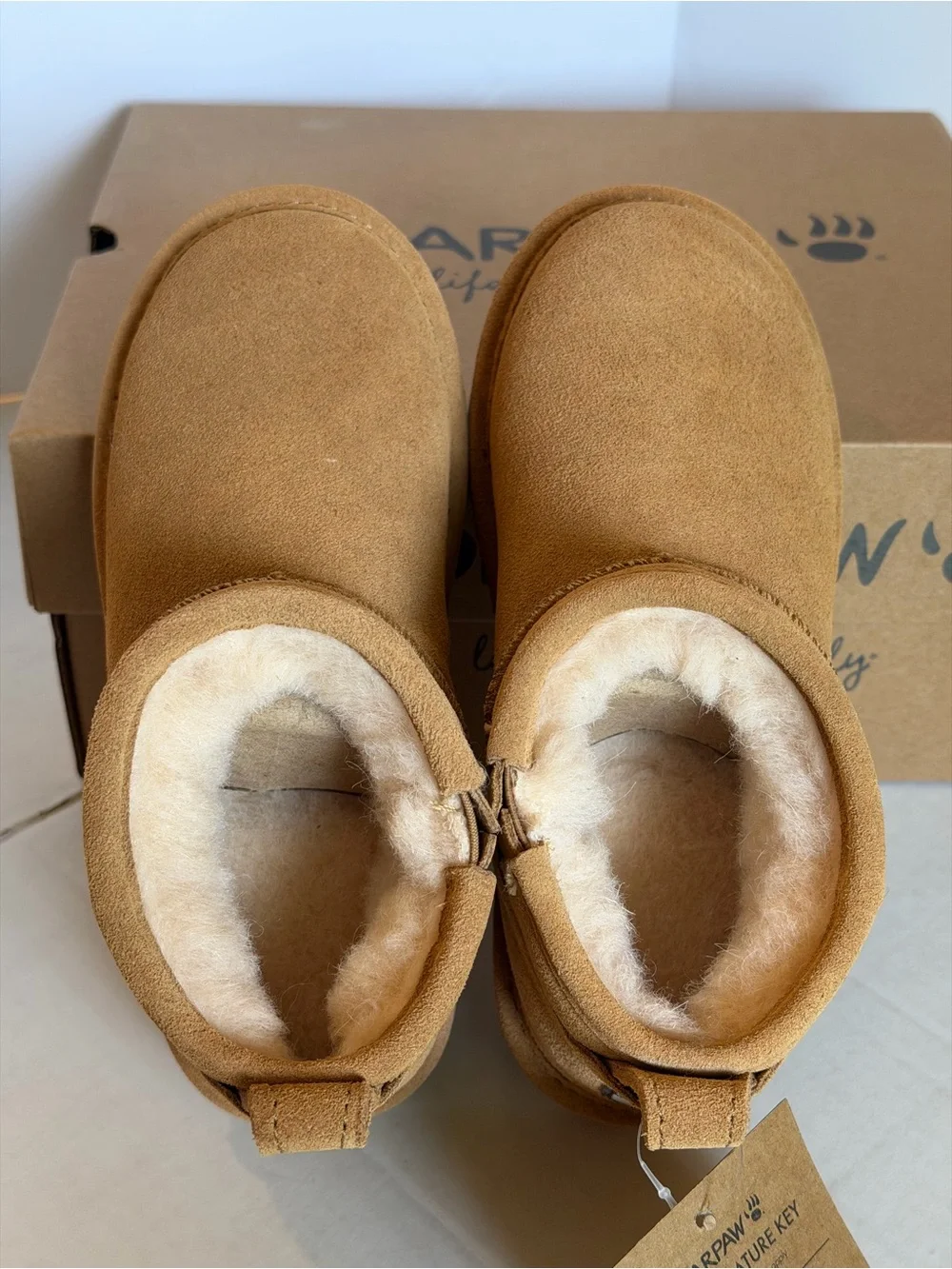 BearPaw soft suede